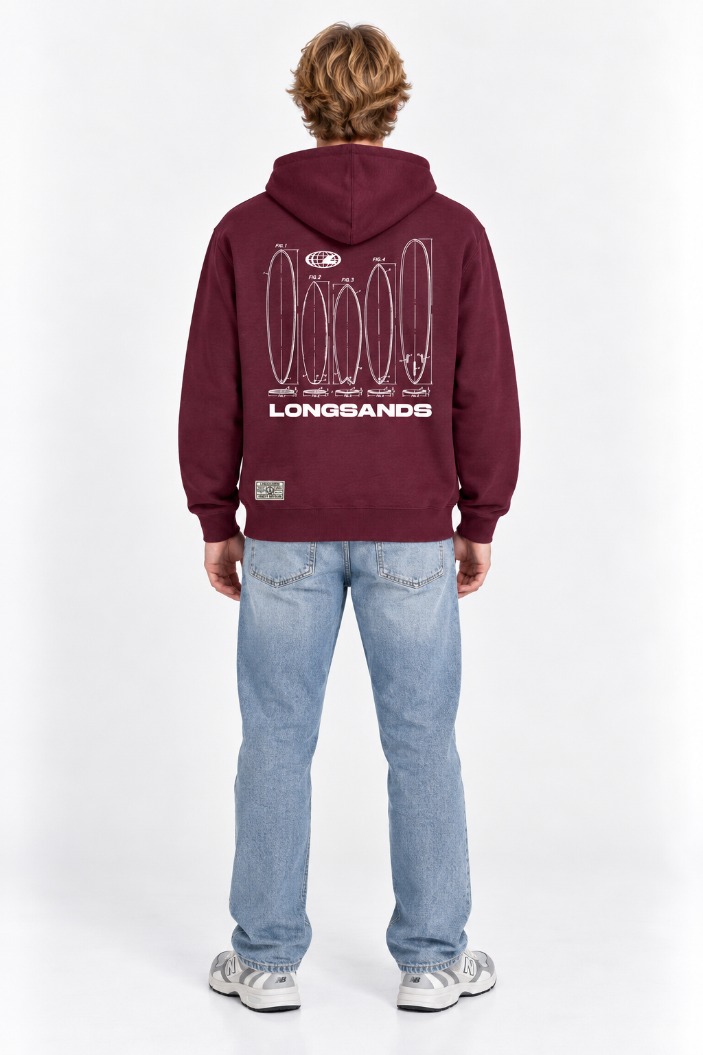 Board Eco-Hood - Burgundy