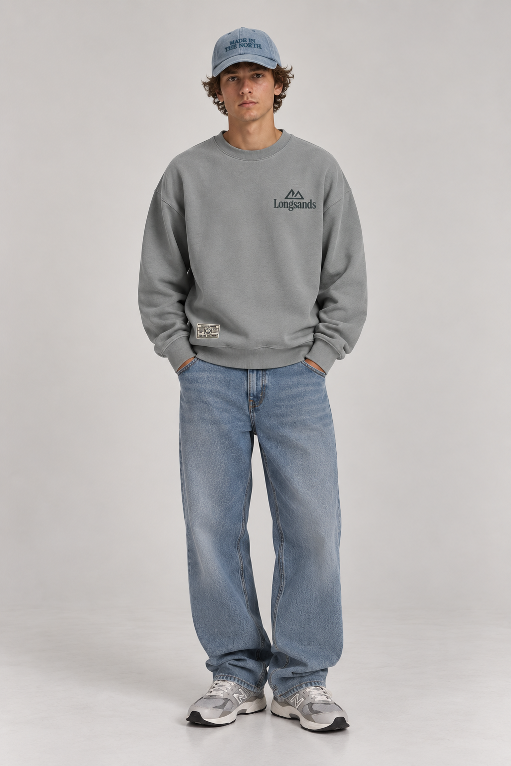 Elevation - OS Eco Sweat - Flat Grey