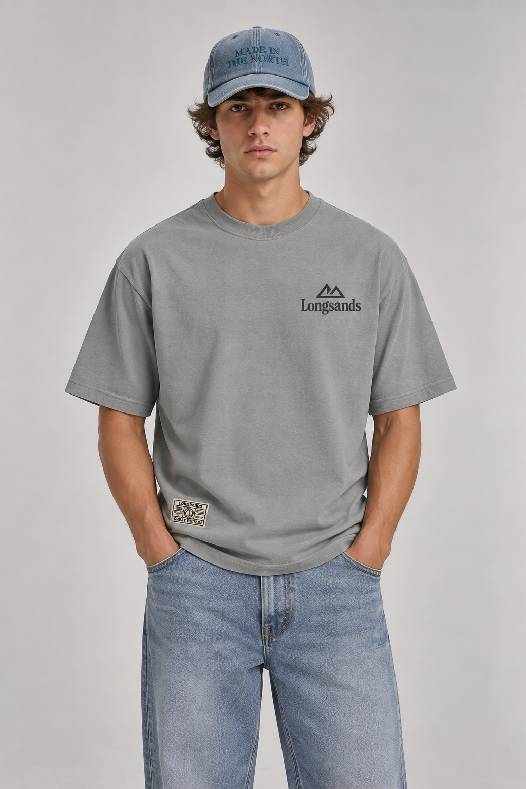 Elevation Tee - Flat Grey