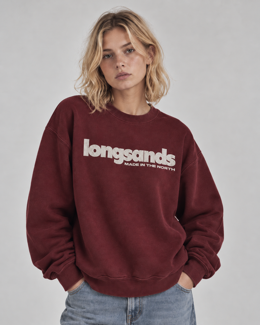 Essential Sweat - Burgundy