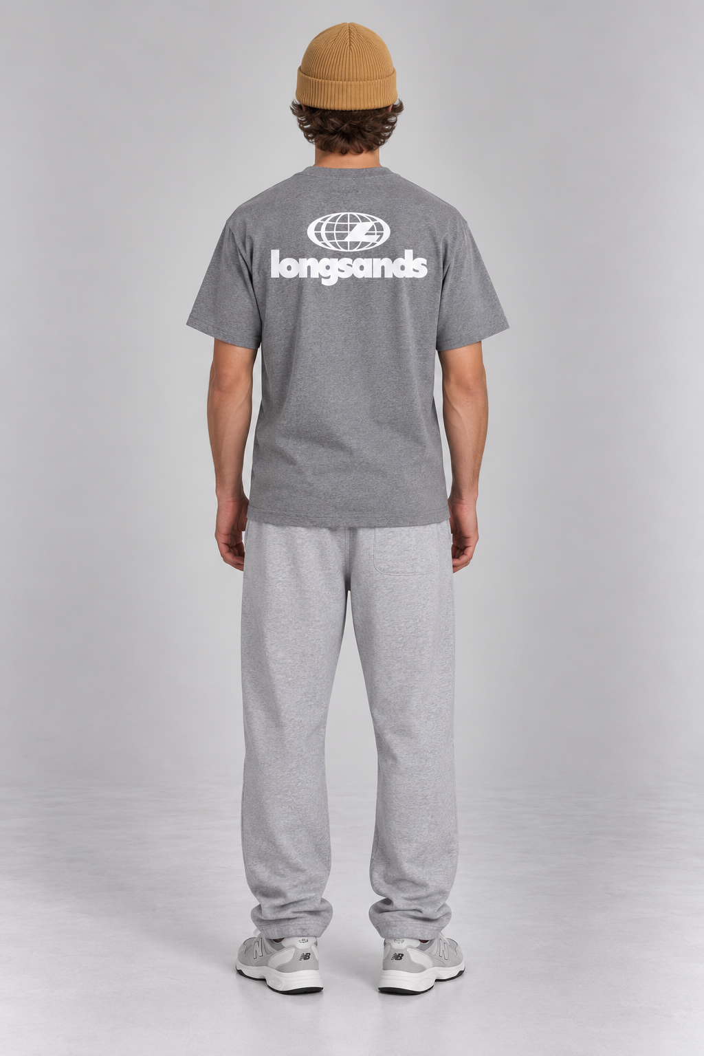 Globe Tee - Mid-Grey