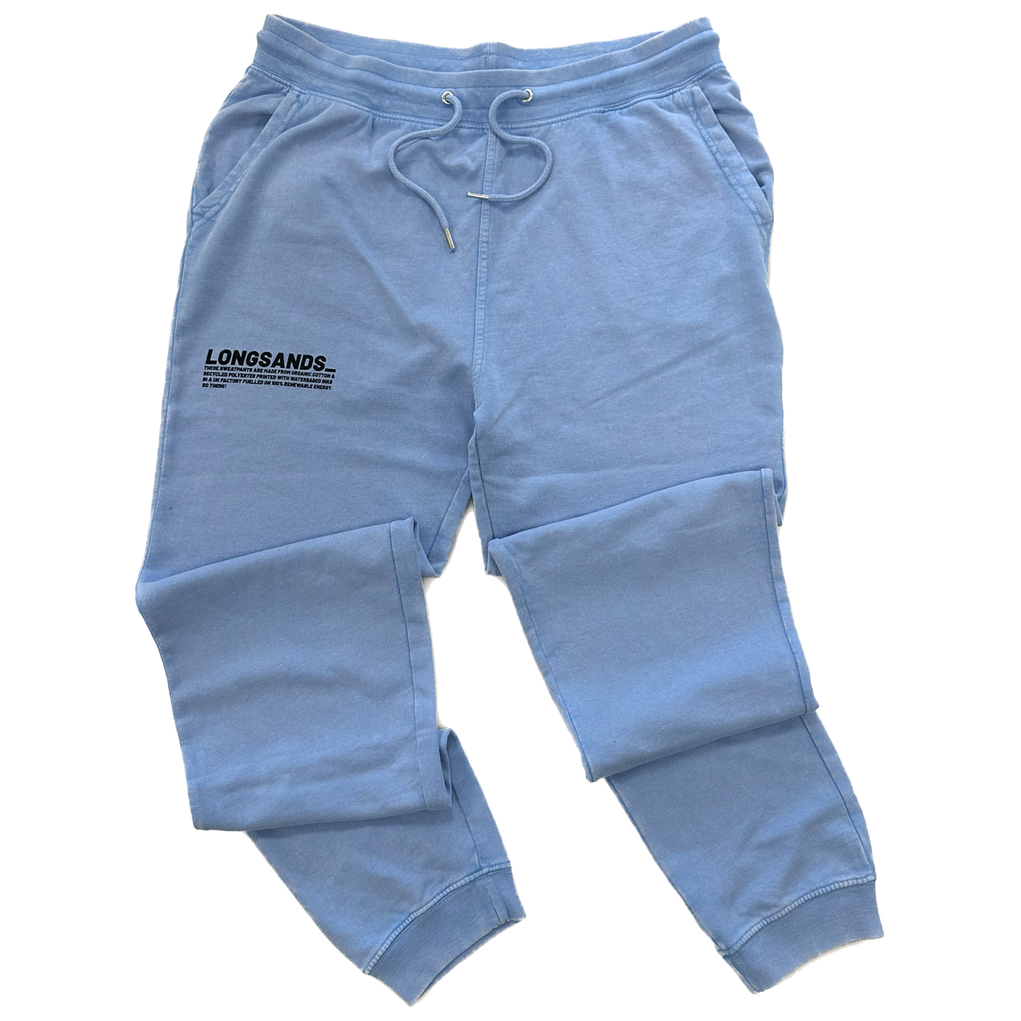 Showoff Dyed Eco-Sweatpants - Swimmer