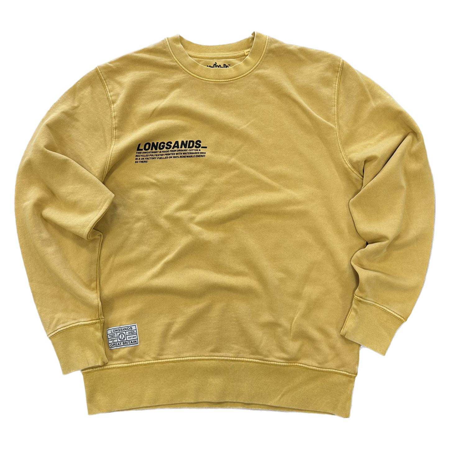 ShowOff Dyed Eco-Sweat - Ochre