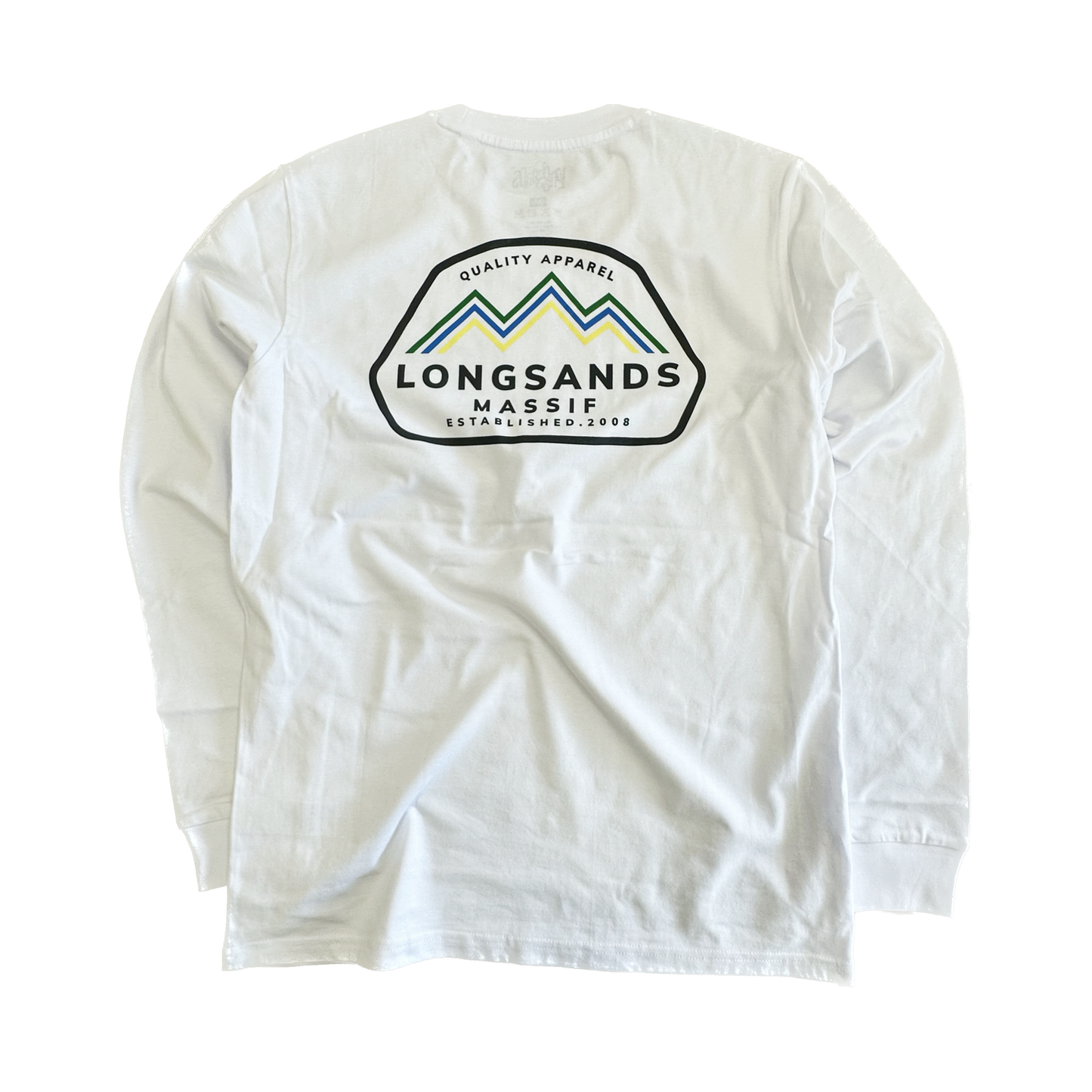 Massif Eco-Longsleeve - White