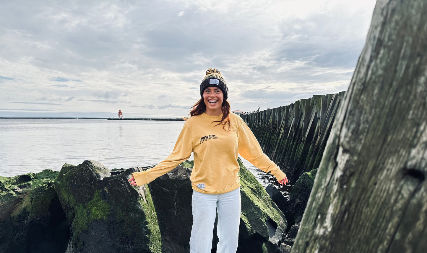 ShowOff Dyed Eco-Sweat - Ochre
