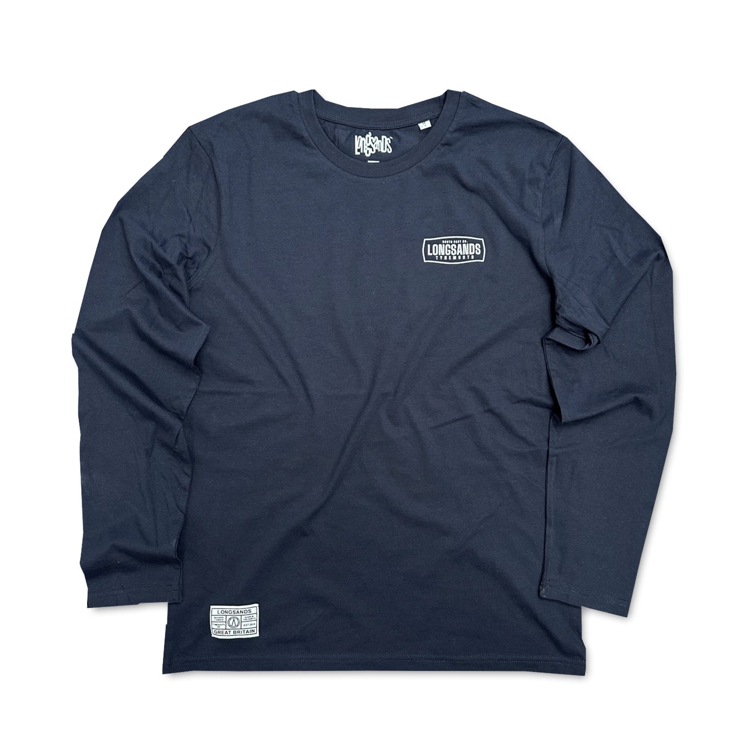 Badge Eco Longsleeve - Navy