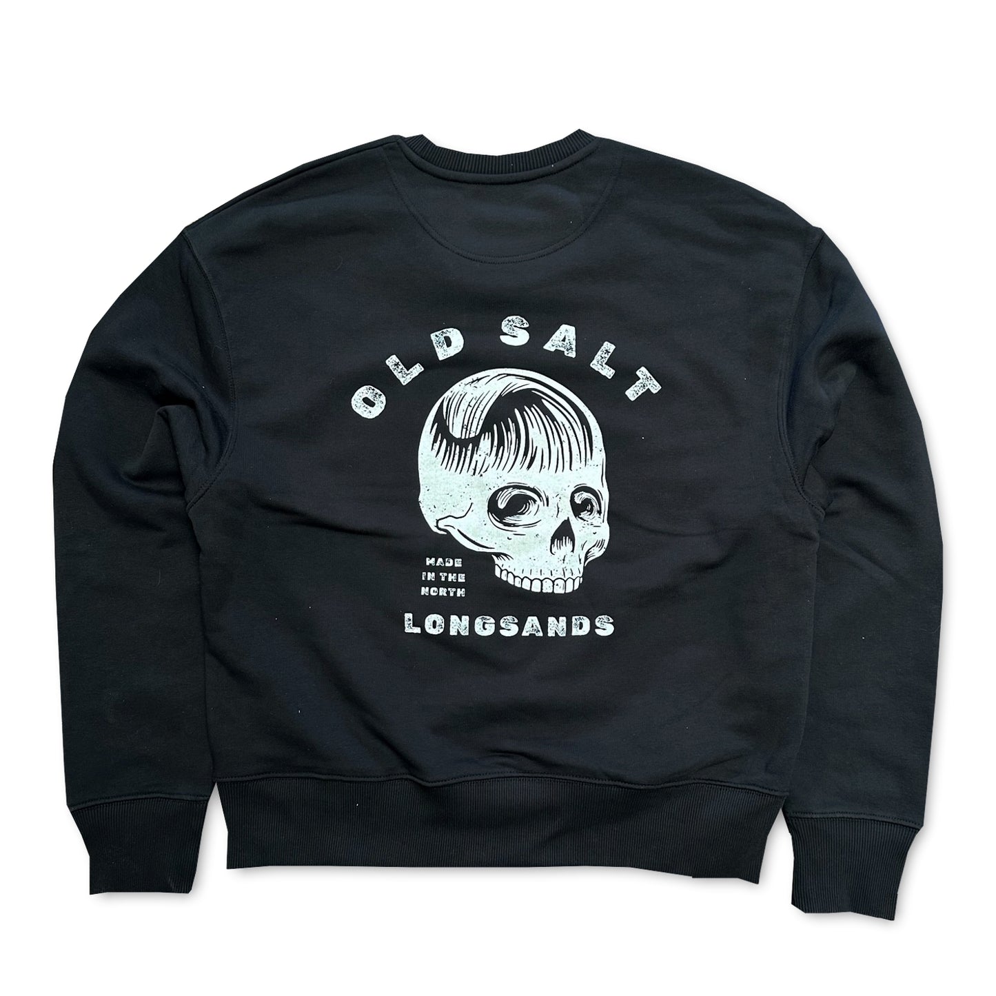 Old Salt Oversized Eco Sweat - Black