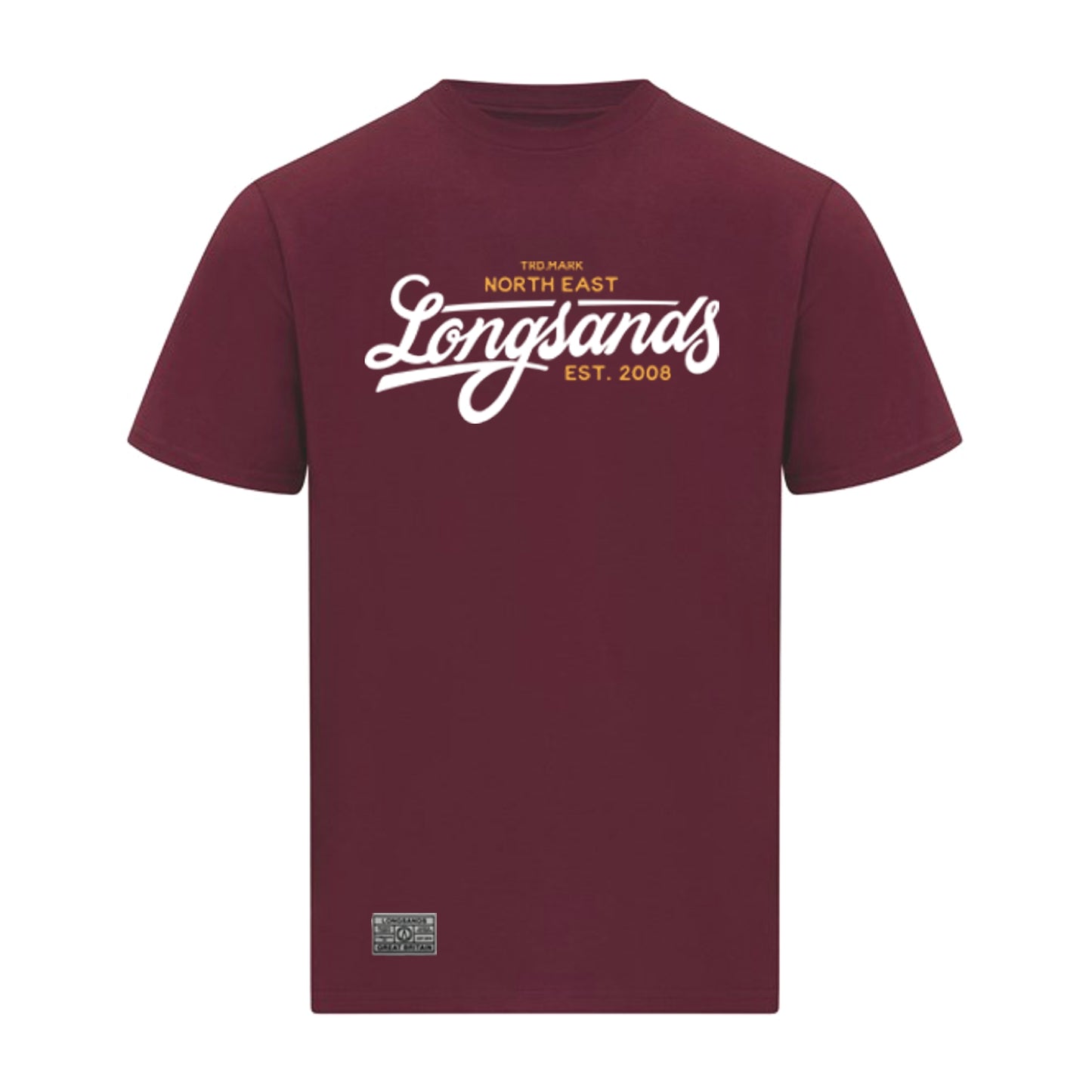New Essential TRD.MARK Tee - Maroon