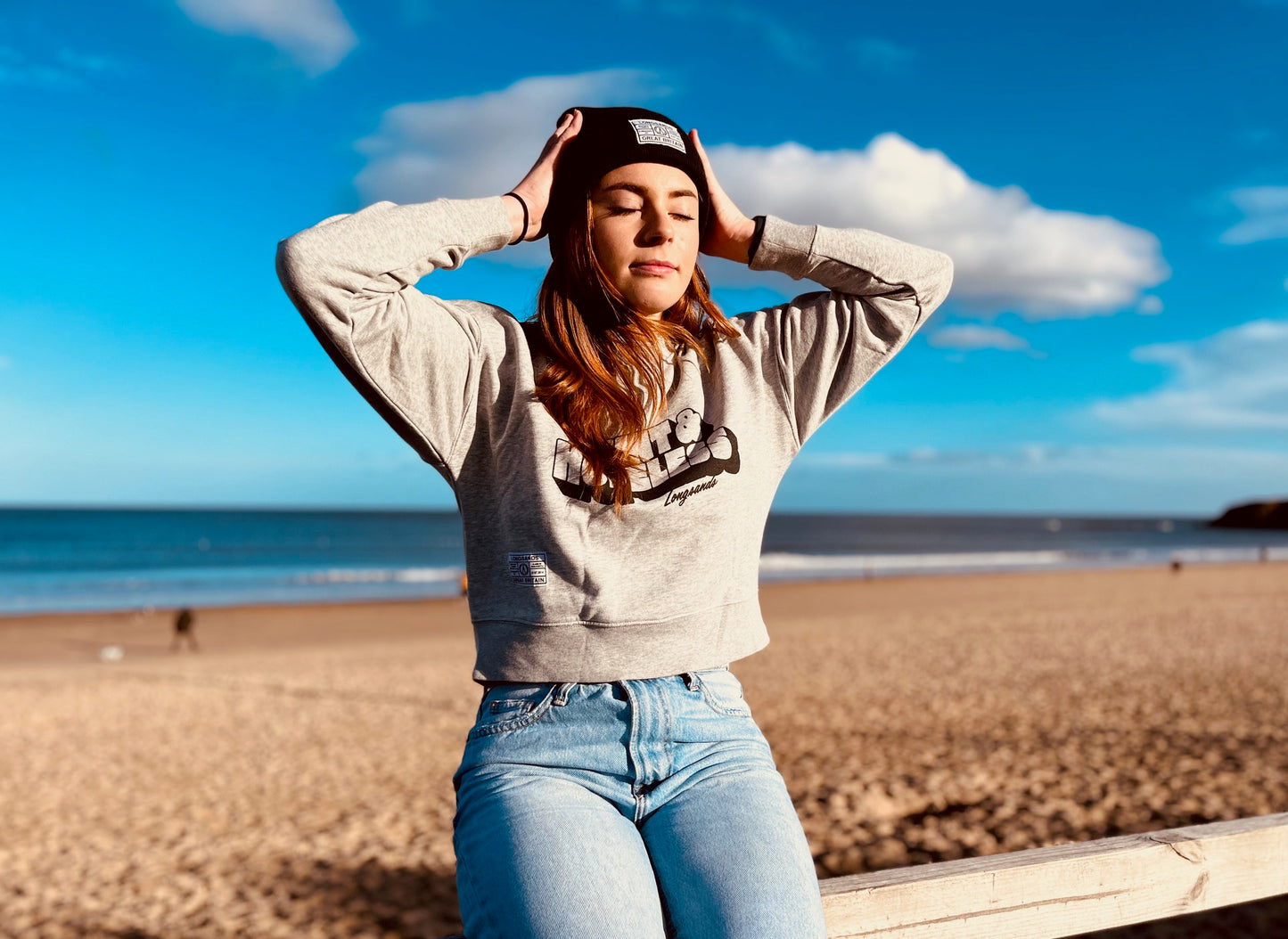 Skint & Hopeless Women Crop Eco Sweat