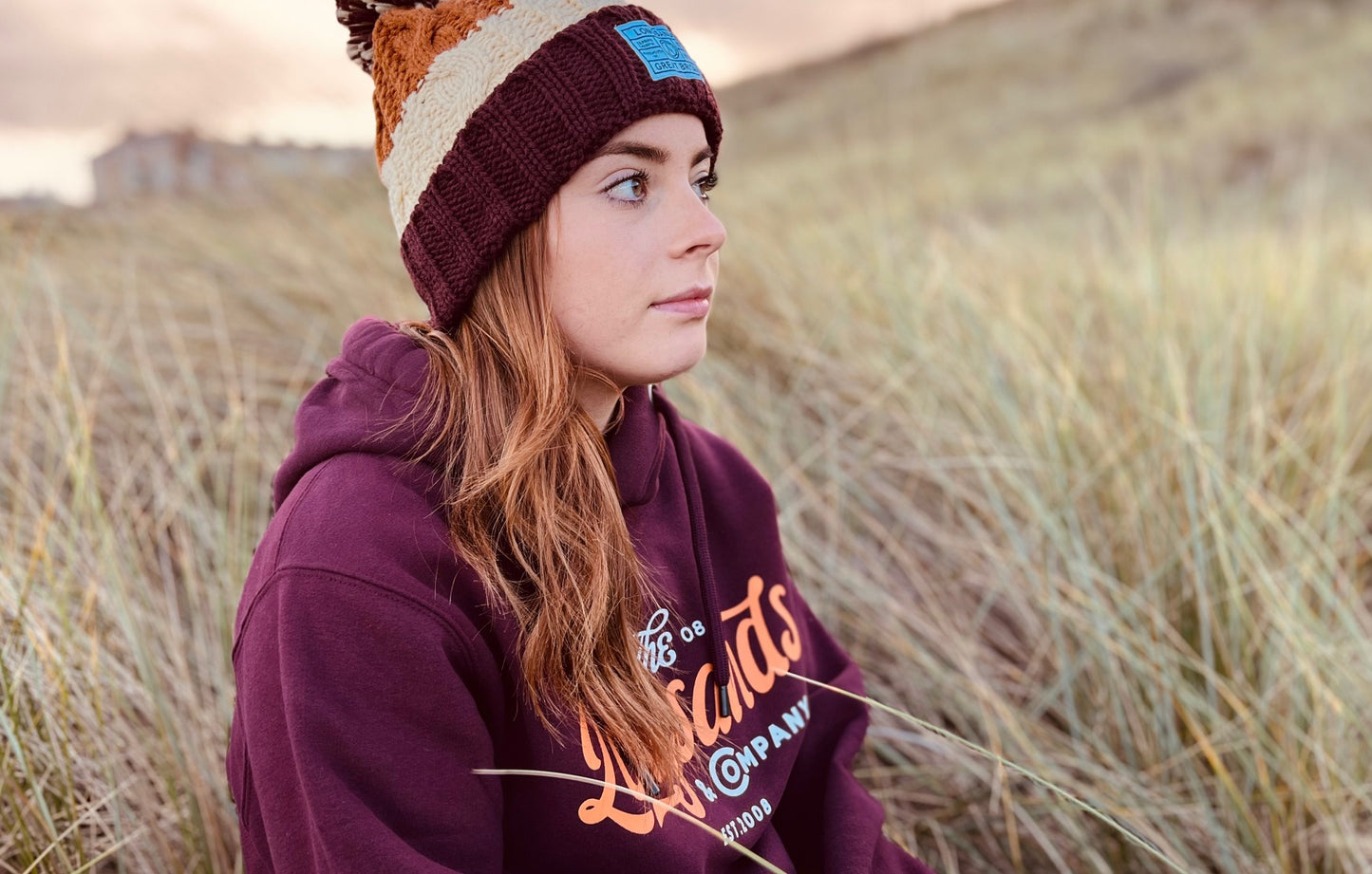 Luxury Hoody - Burgundy