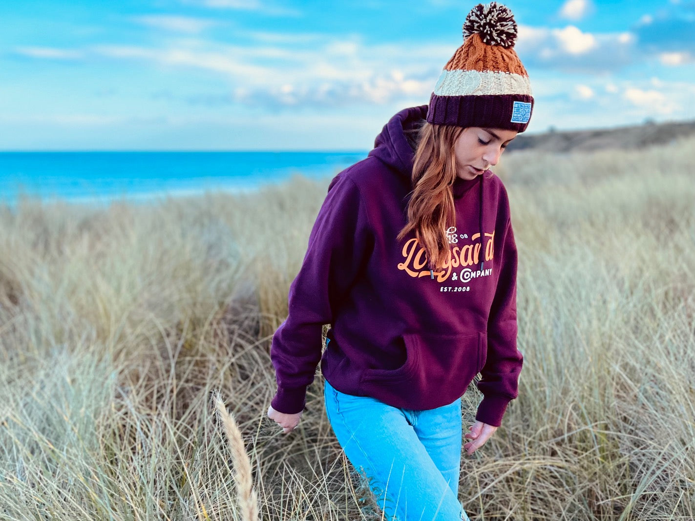 Luxury Hoody - Burgundy