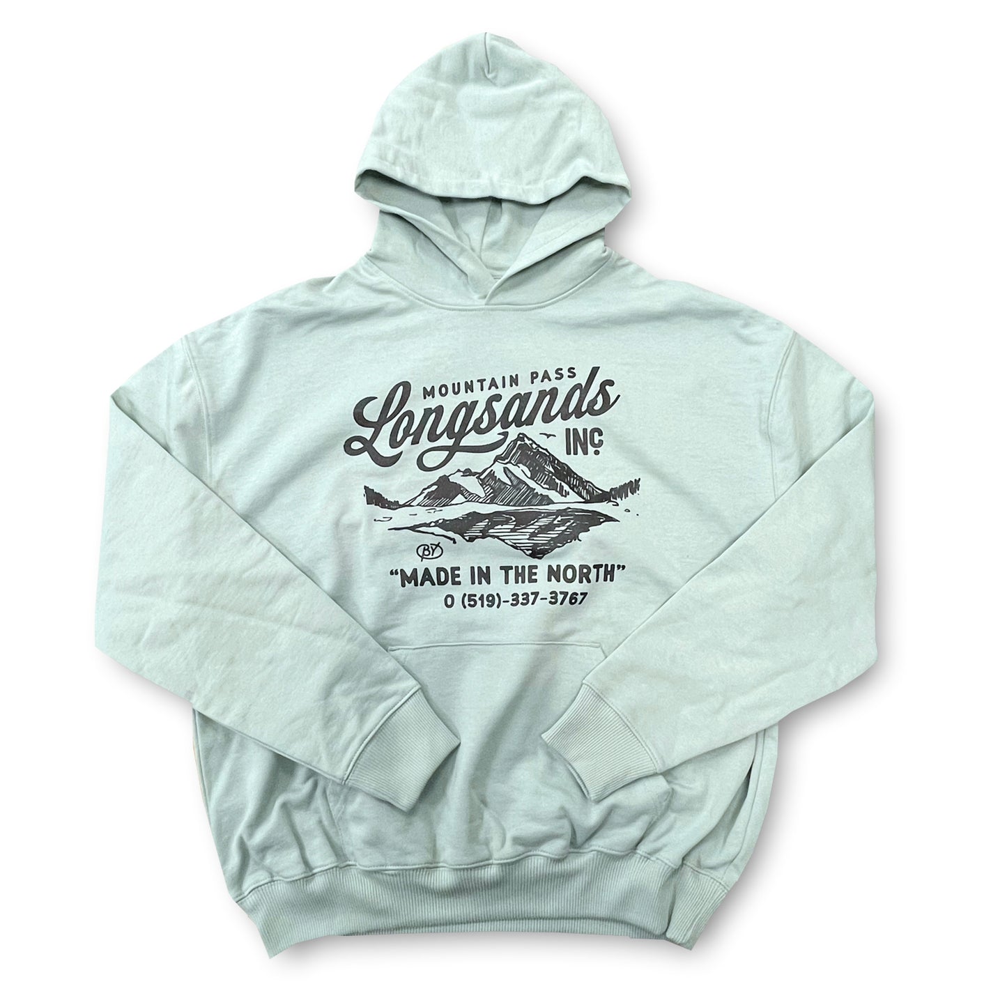 Mountain Pass SuperHeavy Eco Hood - Aloe