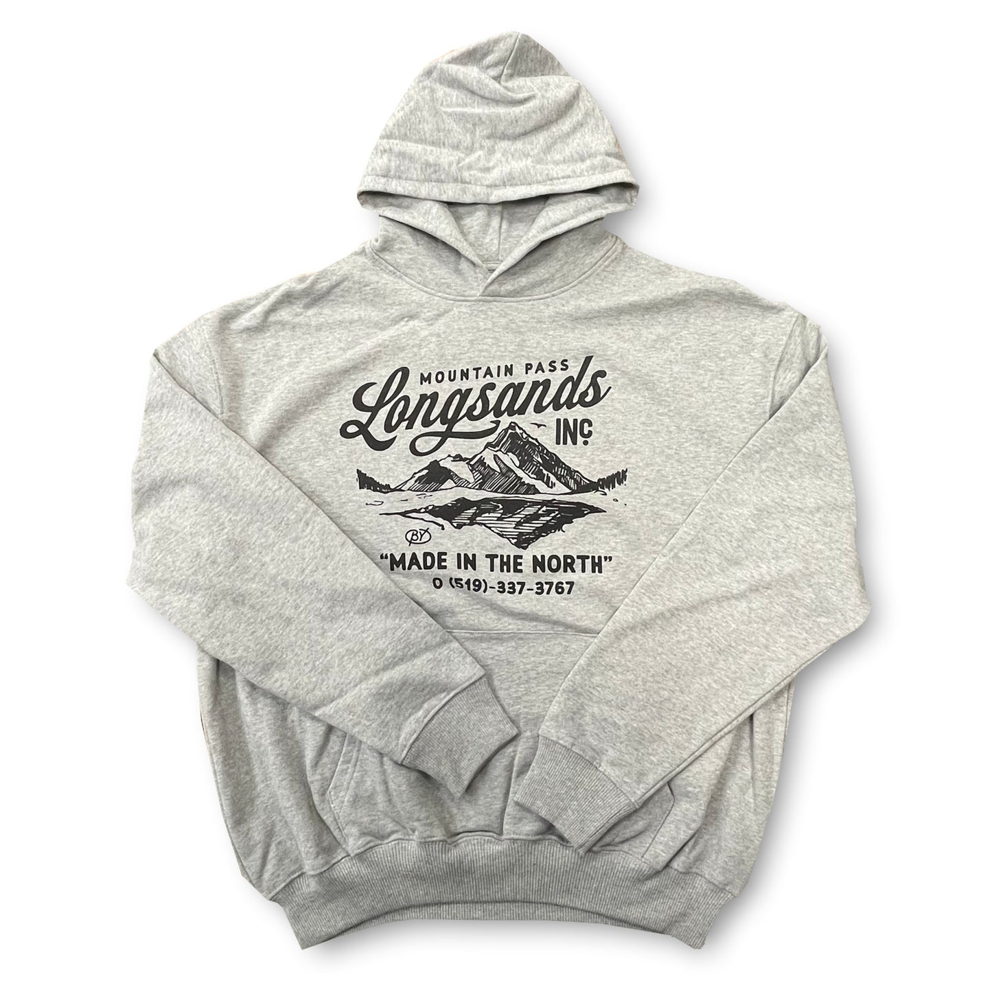 Mountain Pass SuperHeavy Eco Hood - Ash