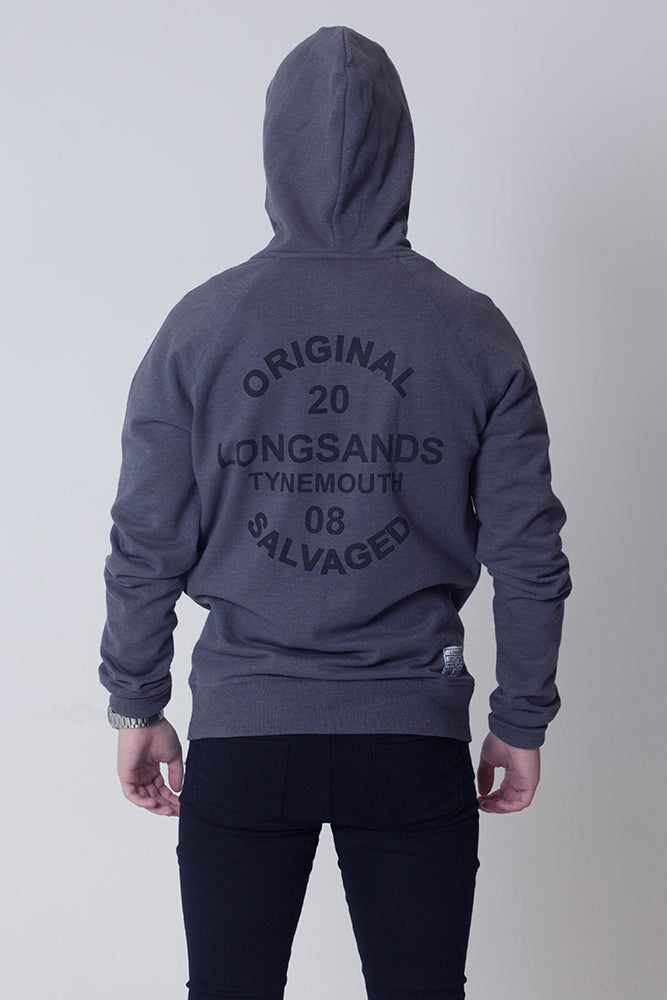 Original Salvaged Zip Hood
