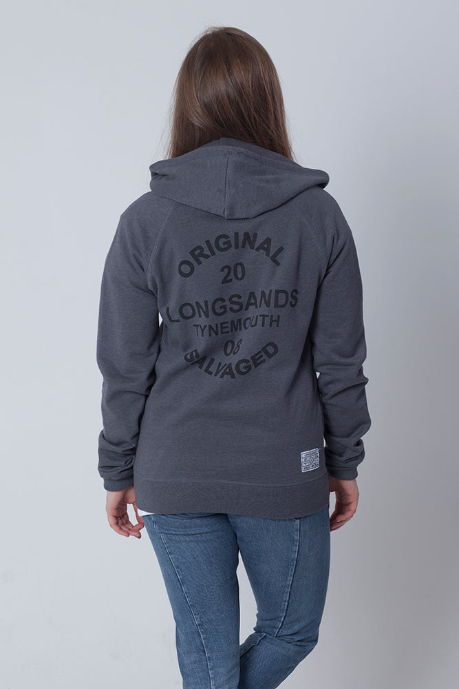 Original Salvaged Zip Hood