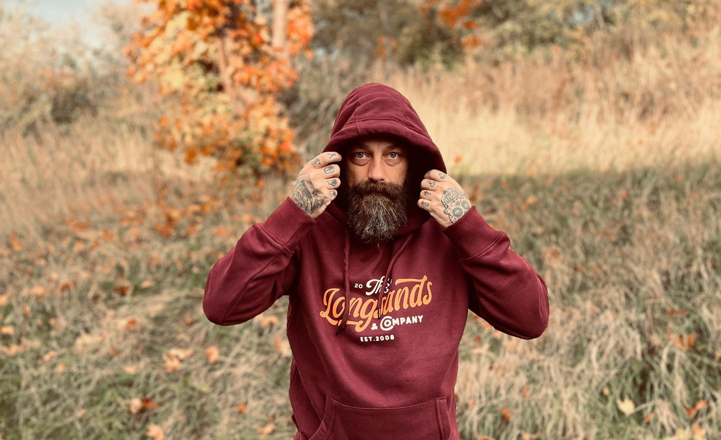 Luxury Hoody - Burgundy
