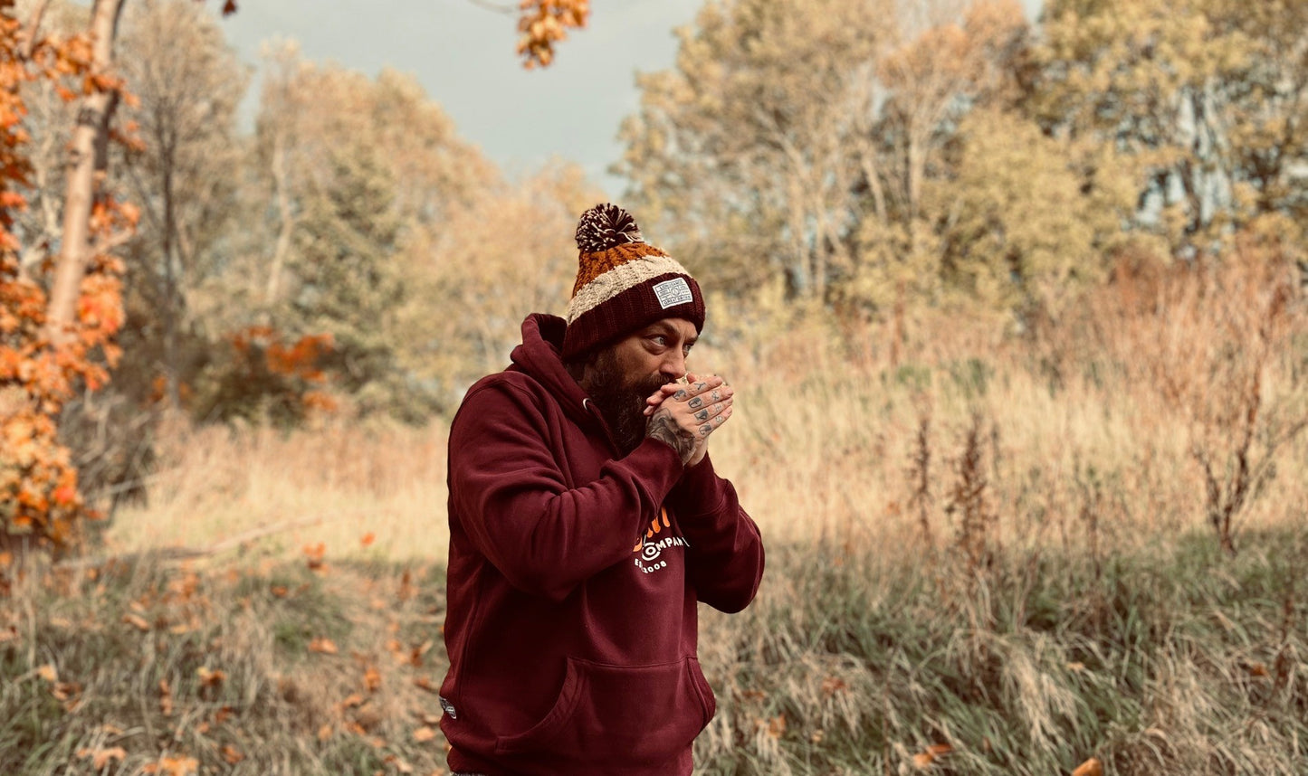 Luxury Hoody - Burgundy