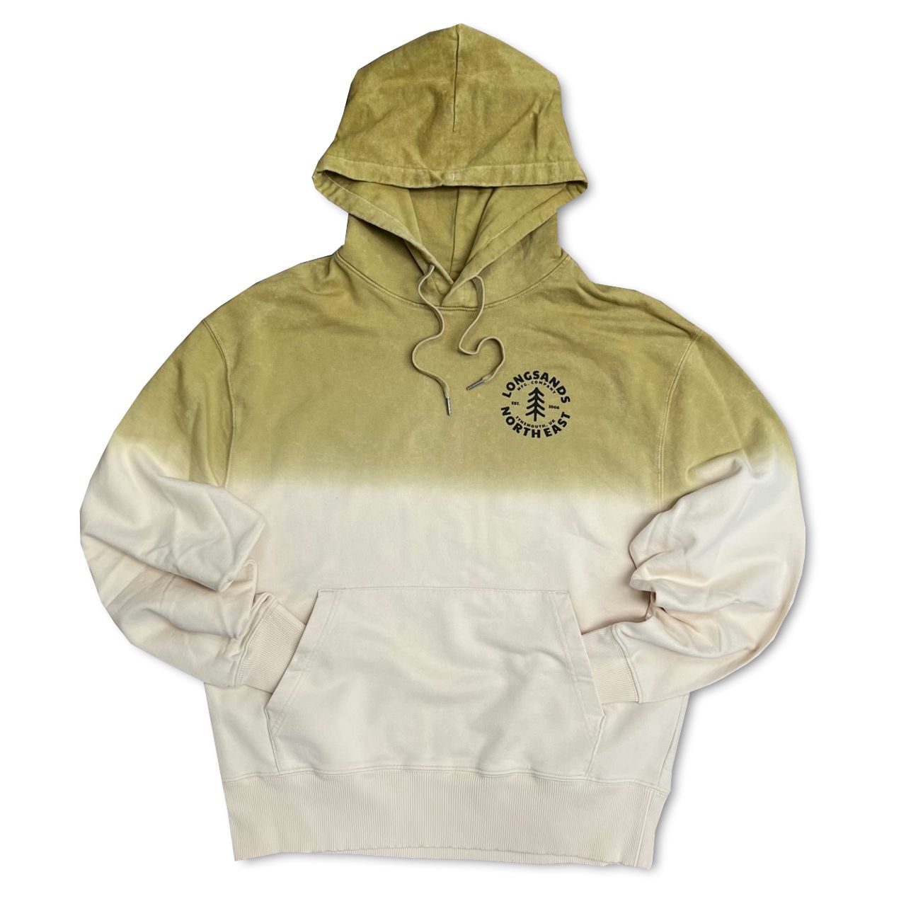 NE Oversized Dip-dye Organic Hood