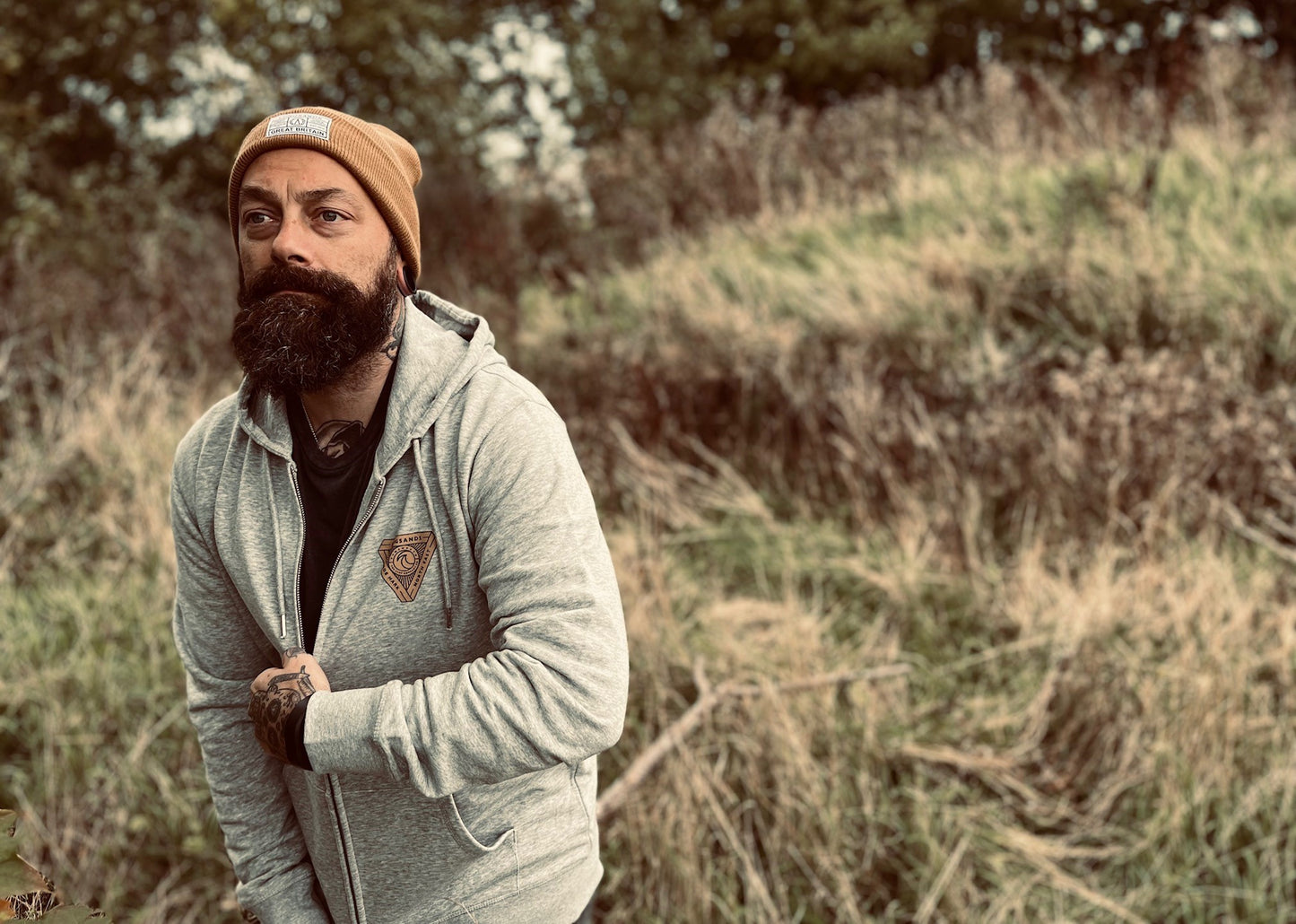 Tri Wave Zip Hood
