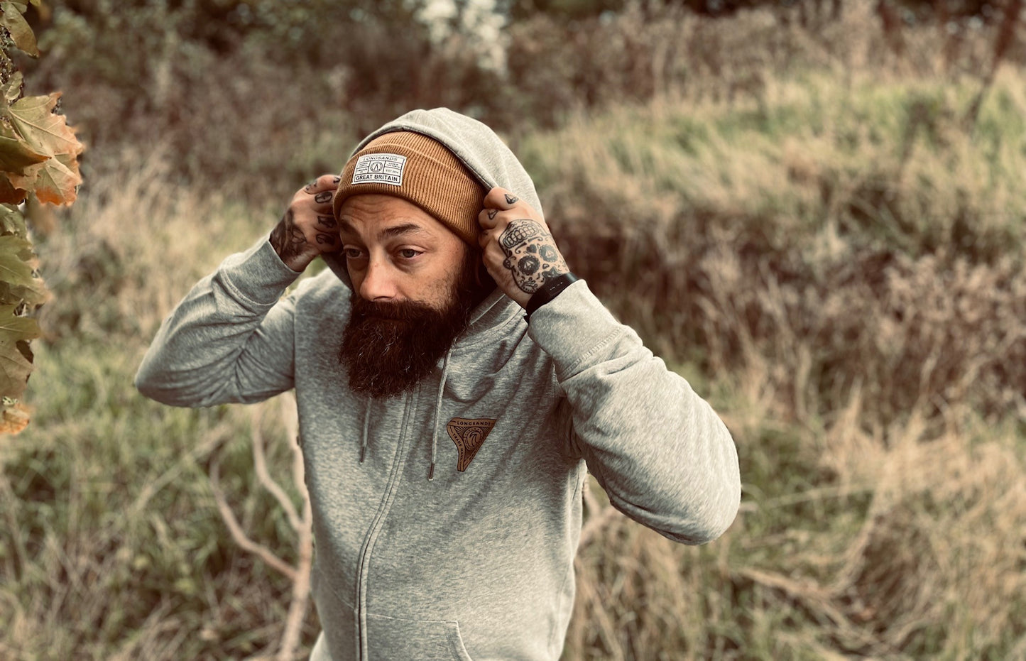 Tri Wave Zip Hood