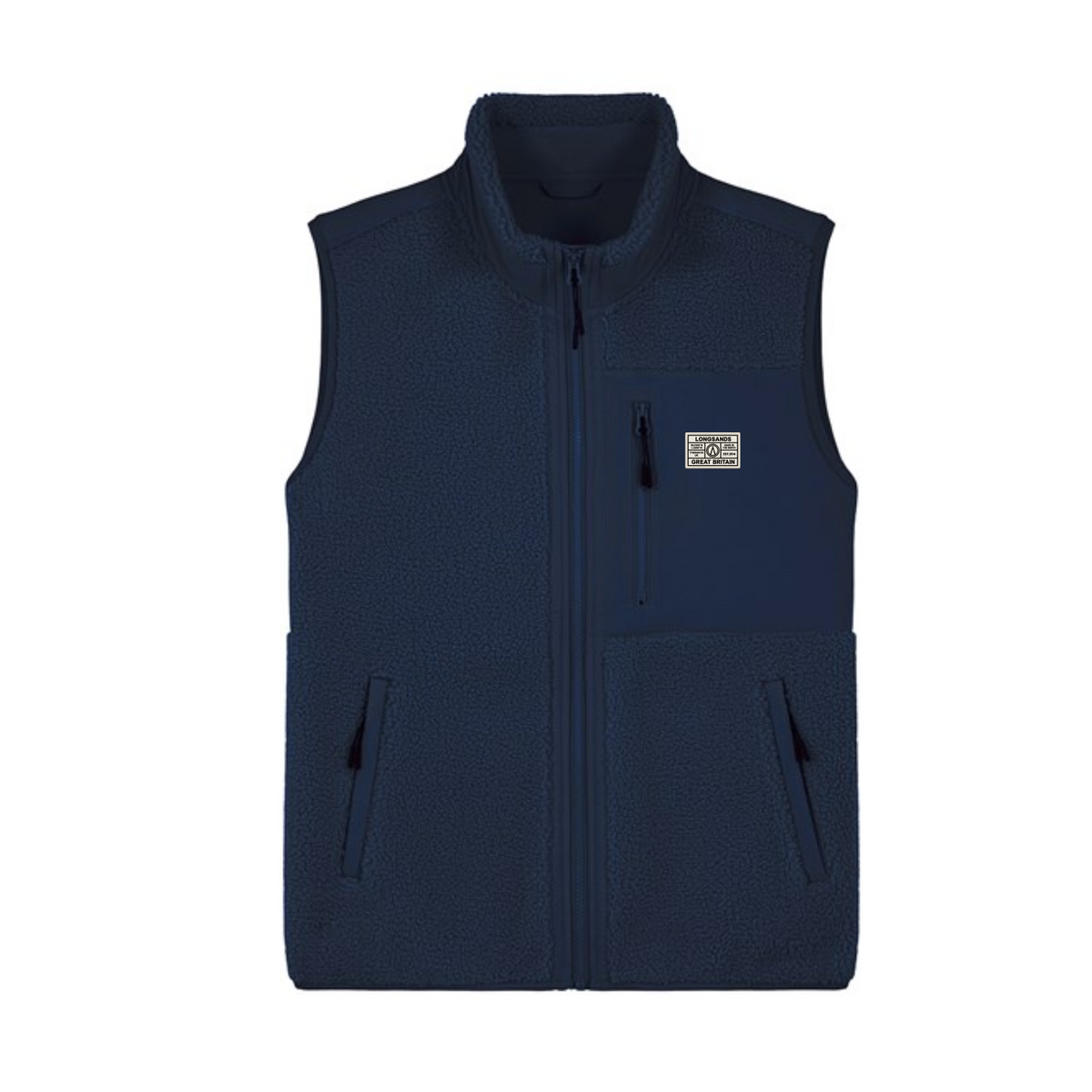 Alpine Fleece Gilet - Navy