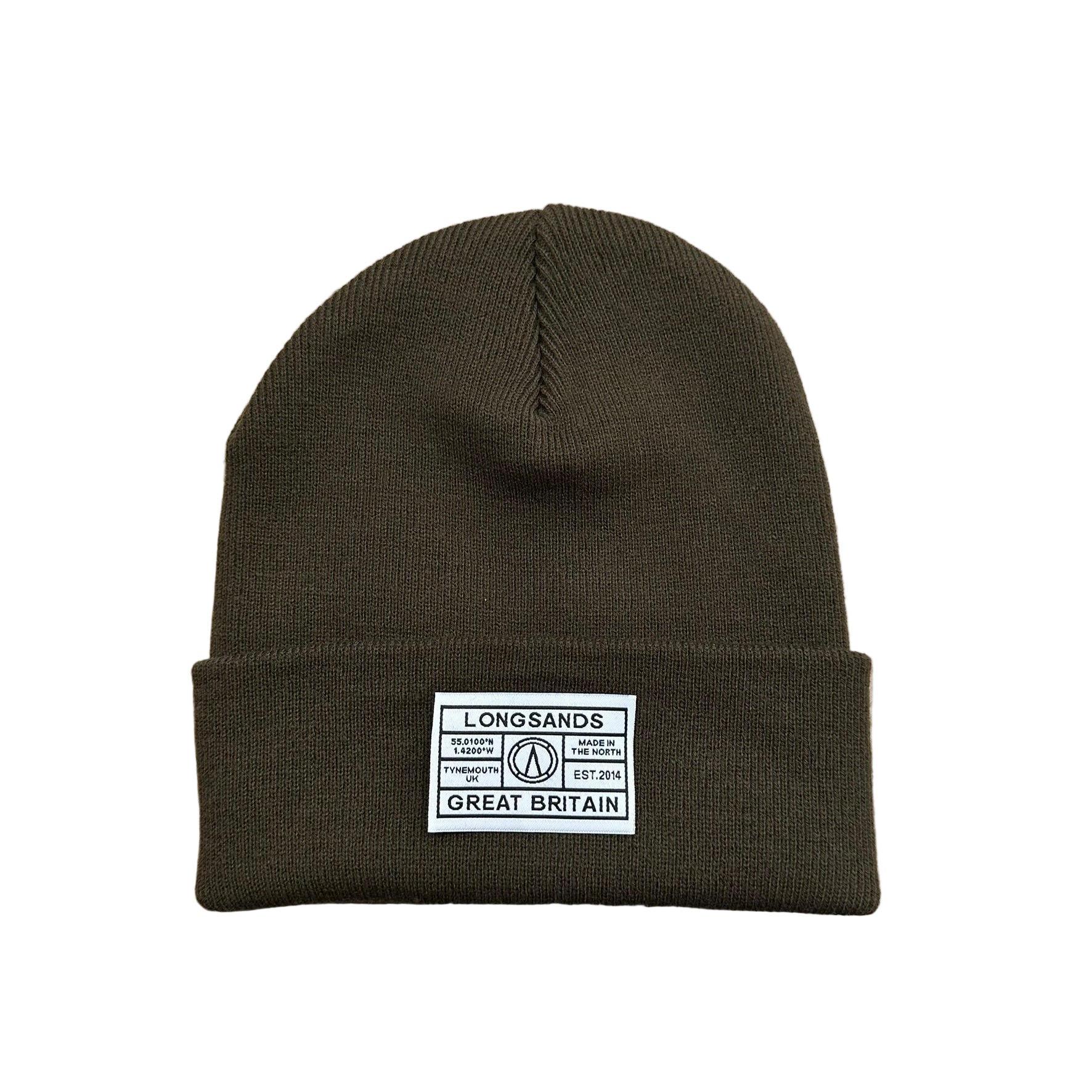Carbonite beanie with a label