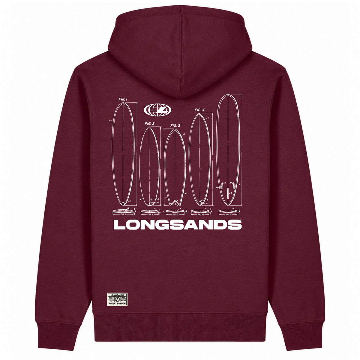 Board Eco-Hood - Burgundy