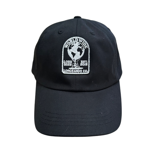 Worldwide Lore Cap - Black