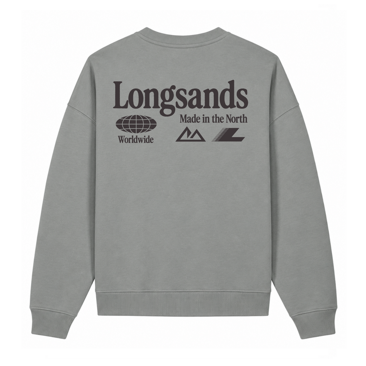 Elevation - OS Eco Sweat - Flat Grey