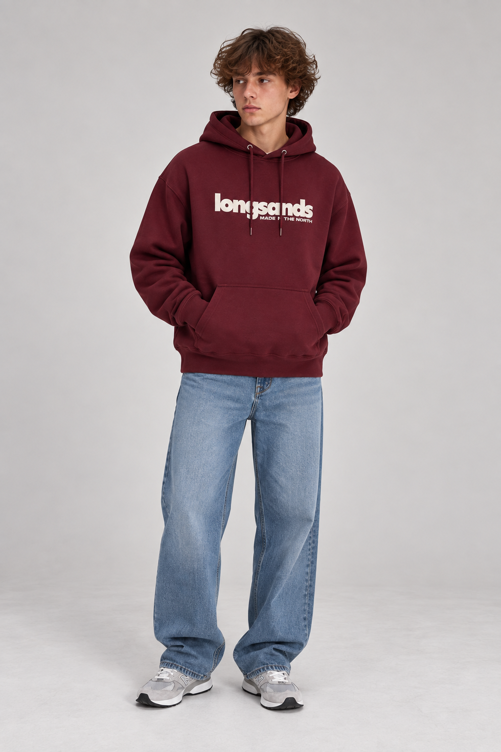 Essential Hoody - Burgundy
