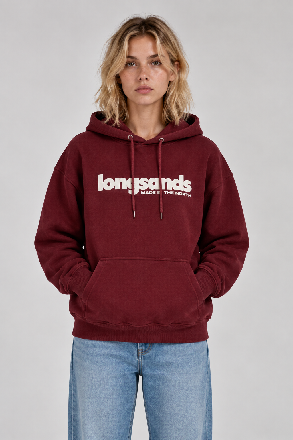 Essential Hoody - Burgundy