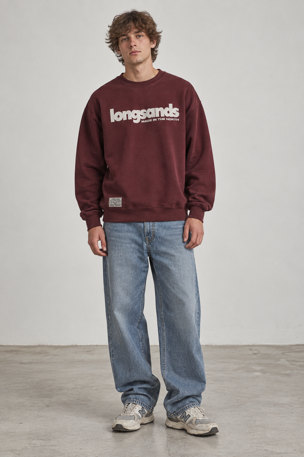 Essential Sweat - Burgundy