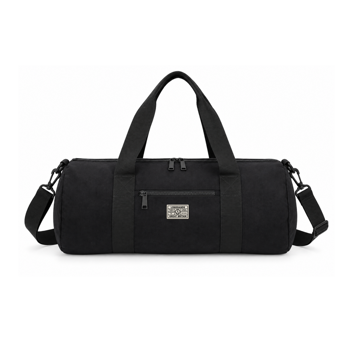 Essential Barrel Bag - Black