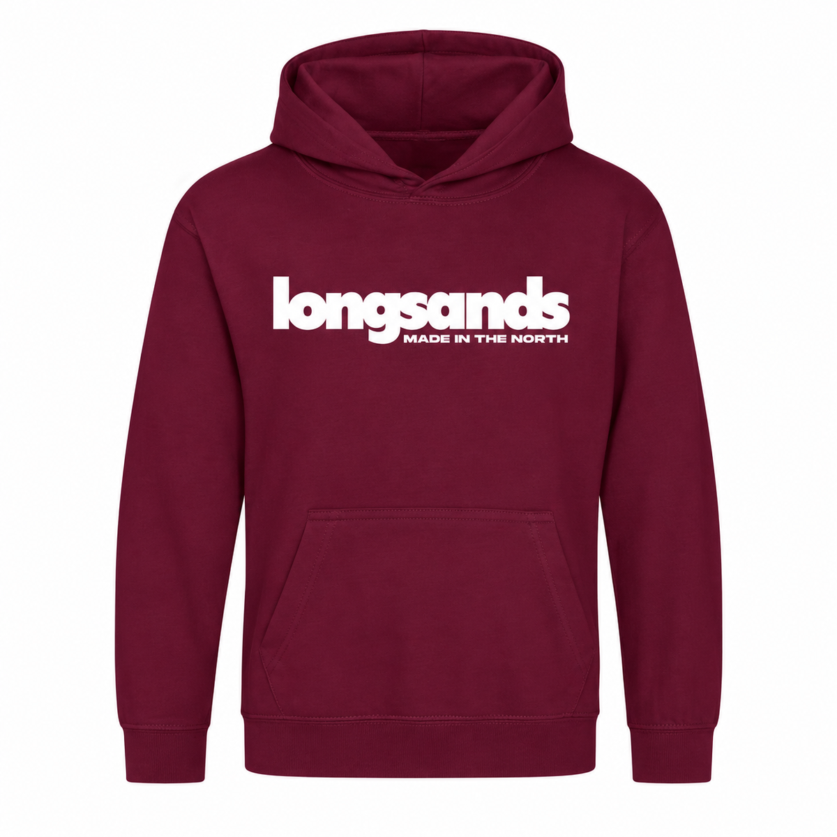 Essential Kids Hoody - Burgundy