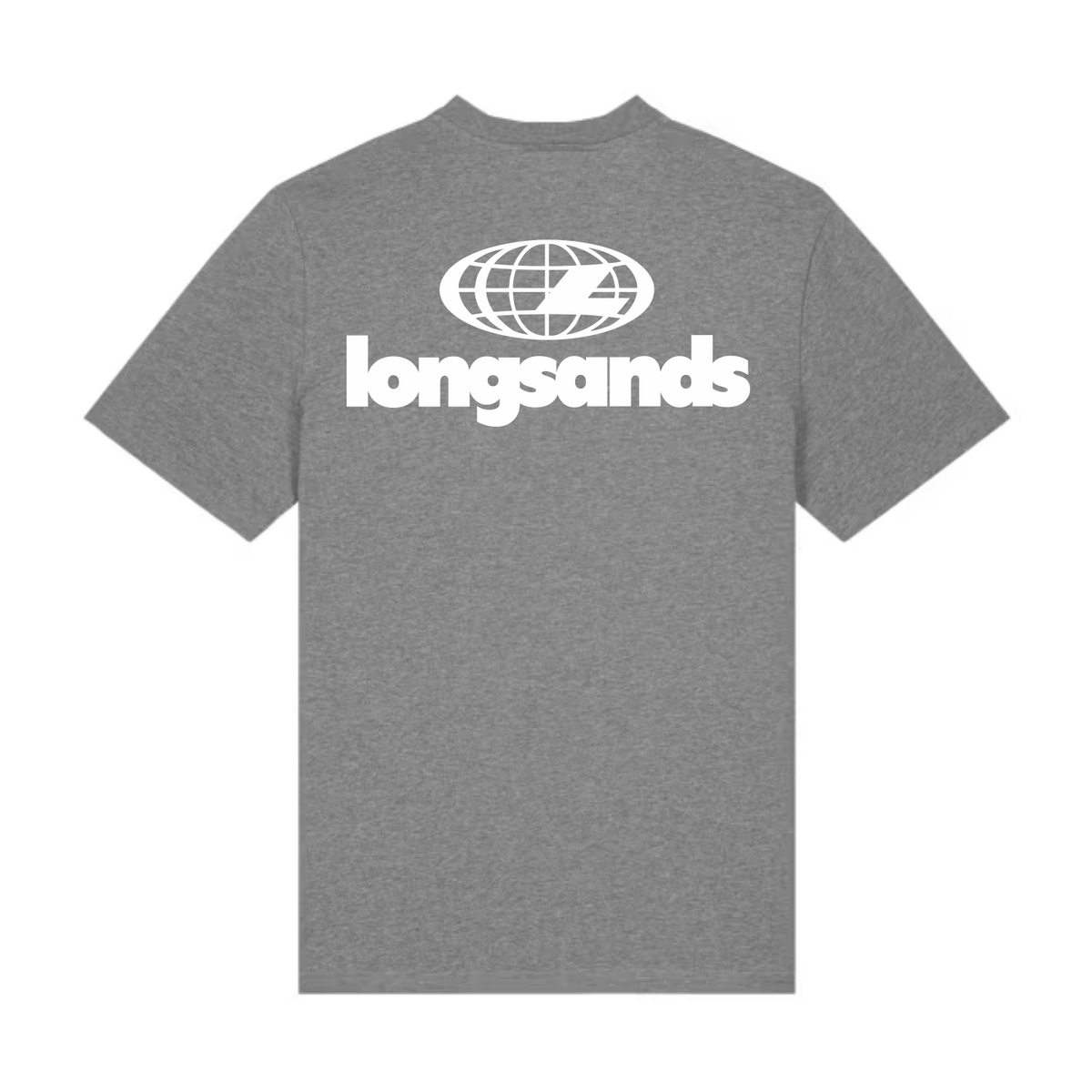 Globe Tee - Mid-Grey