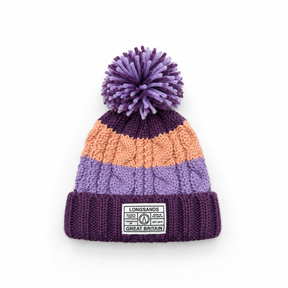Kids Wooler Beanie - Spiced Plum