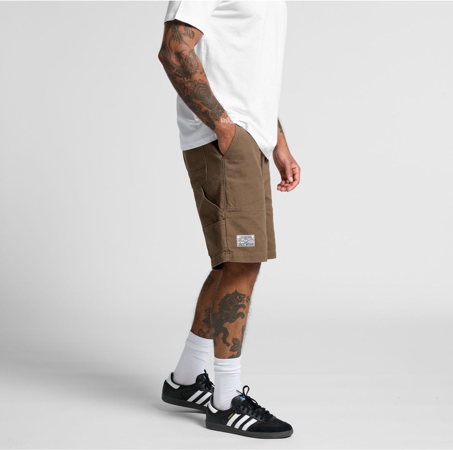 Long Cargo Short - Black