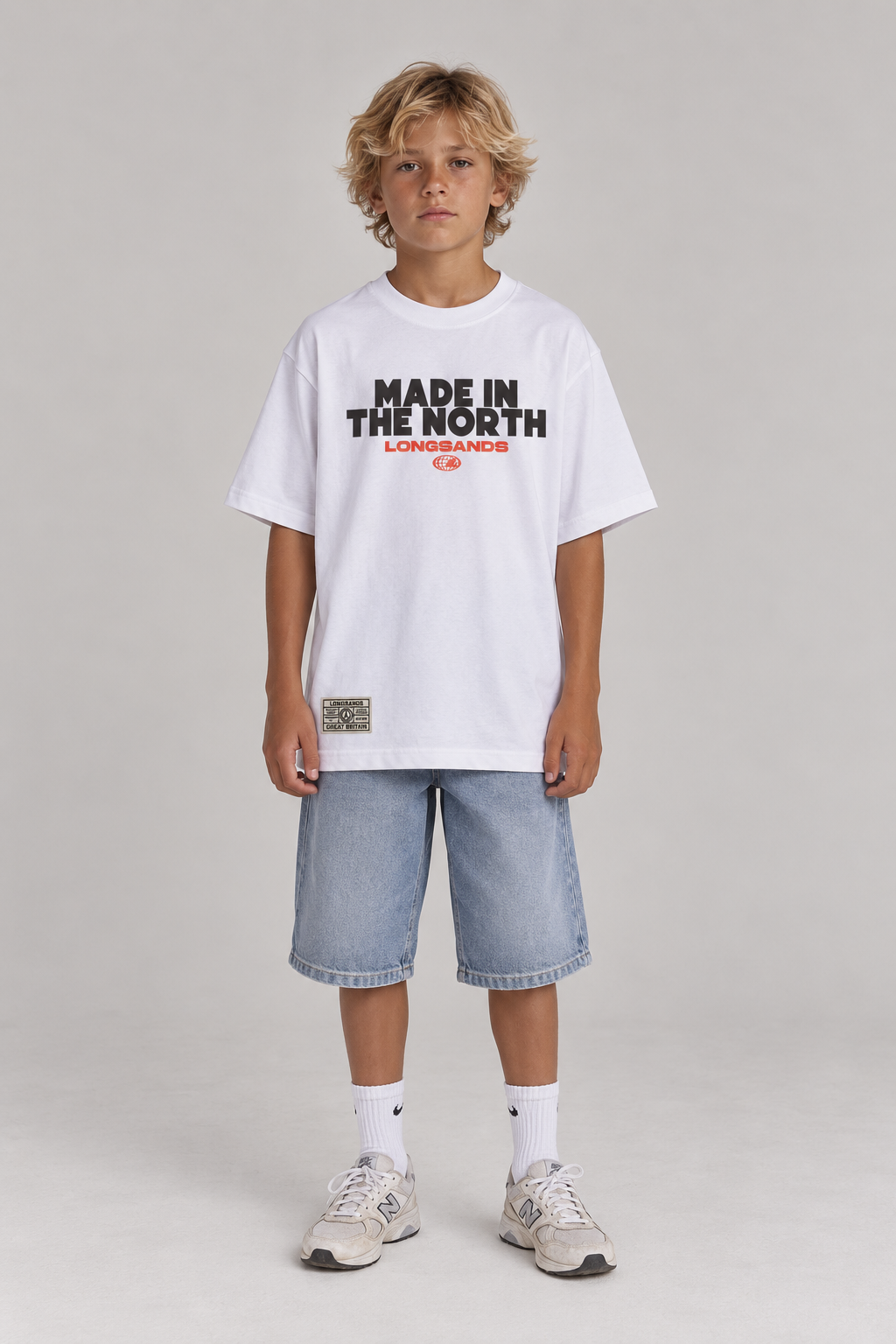 MITN Kids Tee - White