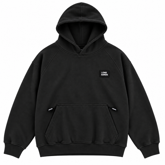 Longsands Repeltech™ Hoodie - Black