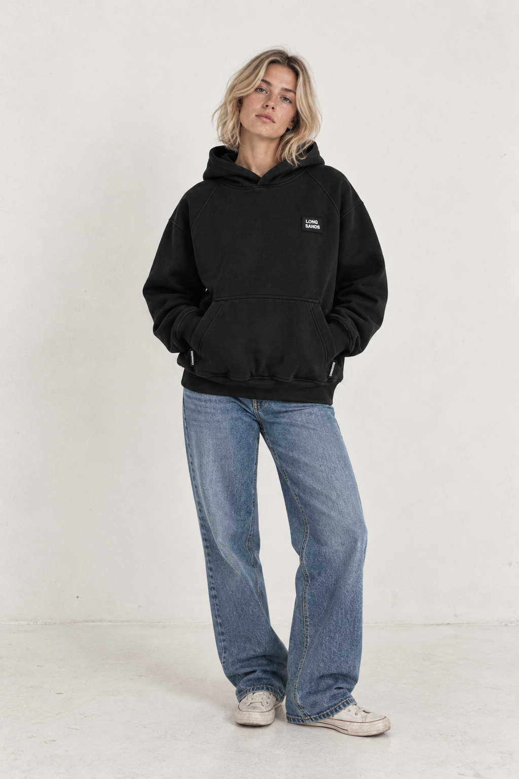Longsands Repeltech™ Hoodie - Black