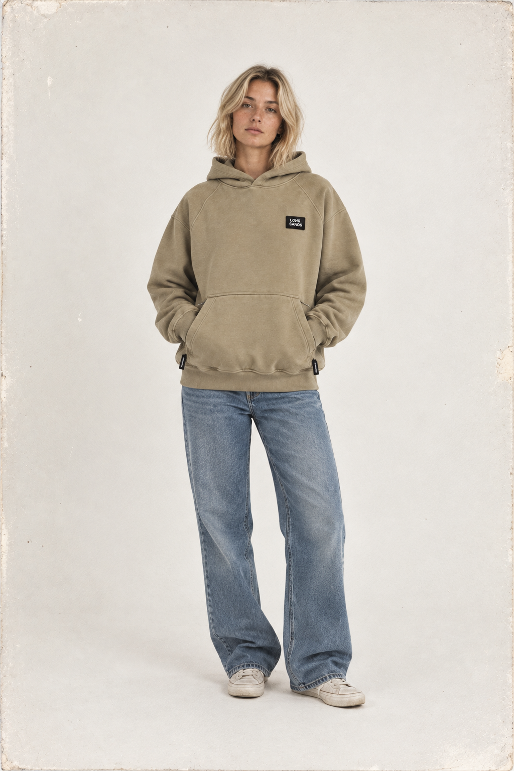 Longsands Repeltech™ Hoodie - Khaki