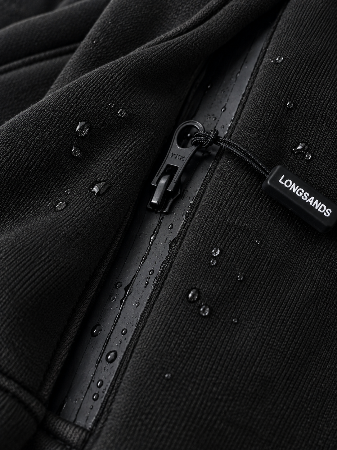 Longsands Repeltech™ Hoodie - Black