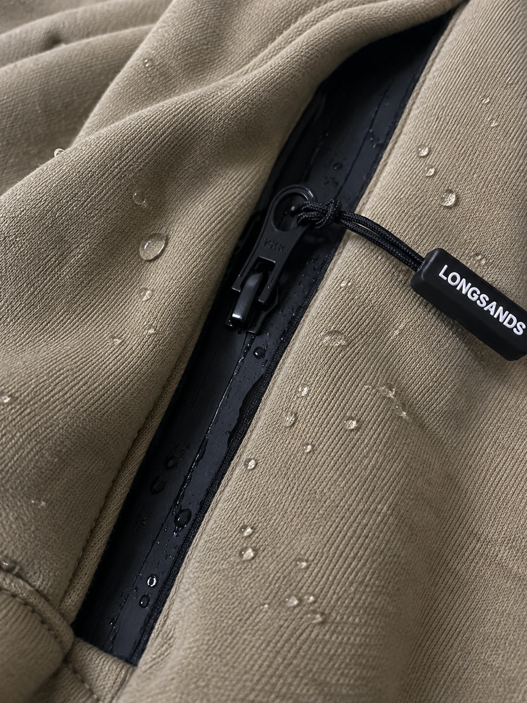 Longsands Repeltech™ Hoodie - Khaki