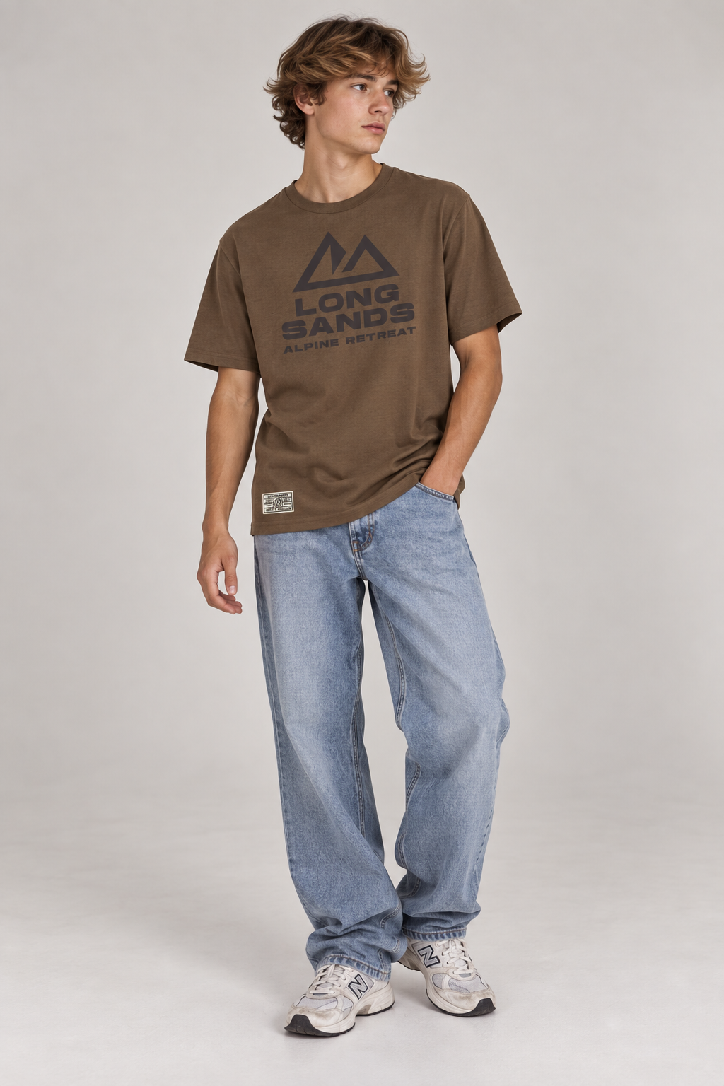 Retreat Tee - Mosstone