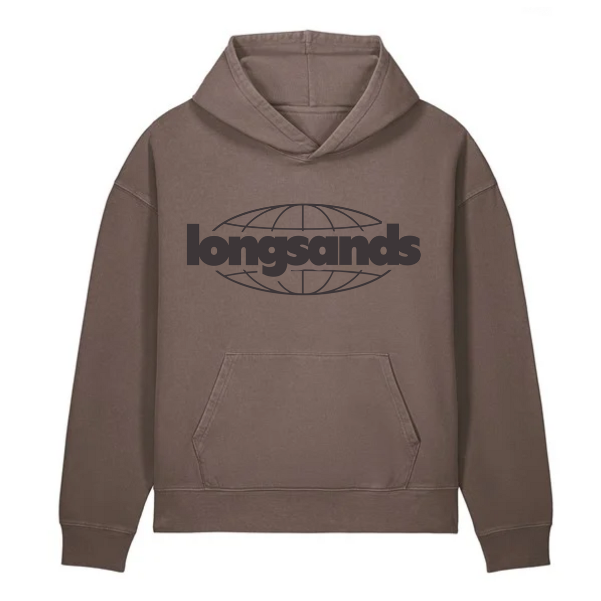 Rust Relaxed Vintage Eco-Hood - Mocha