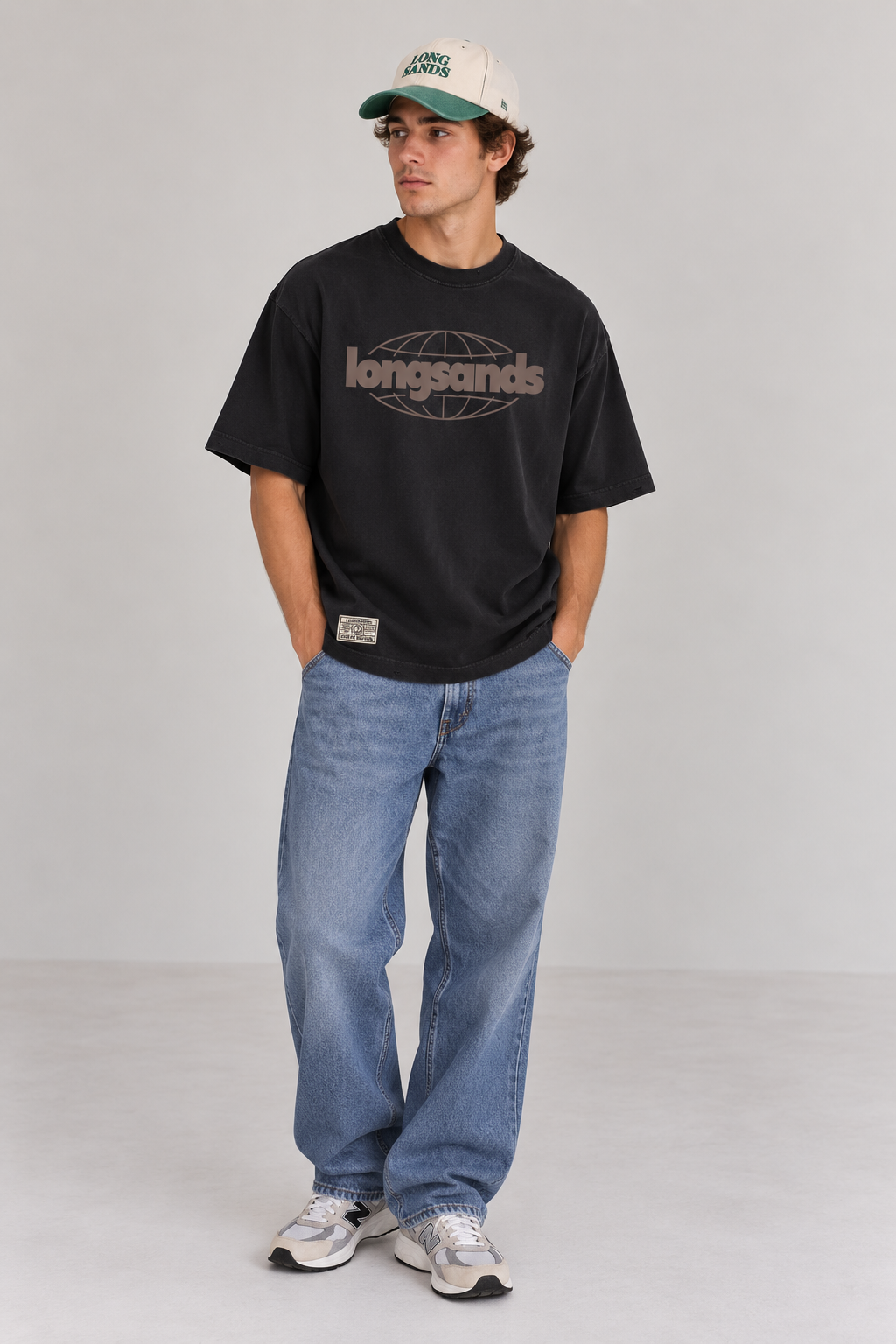 Rust Vintage Tee - Black