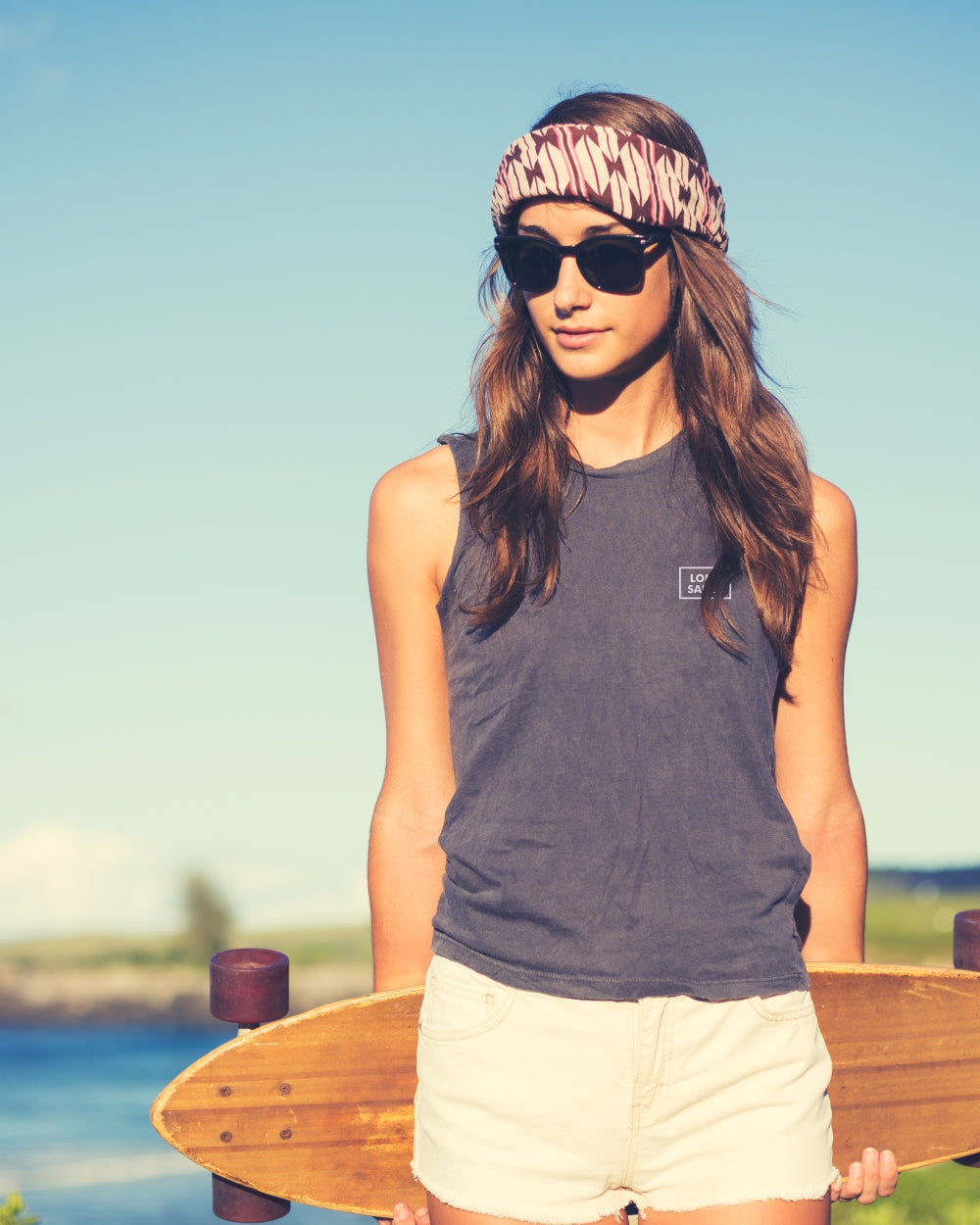 Box Women's High Neck Tank