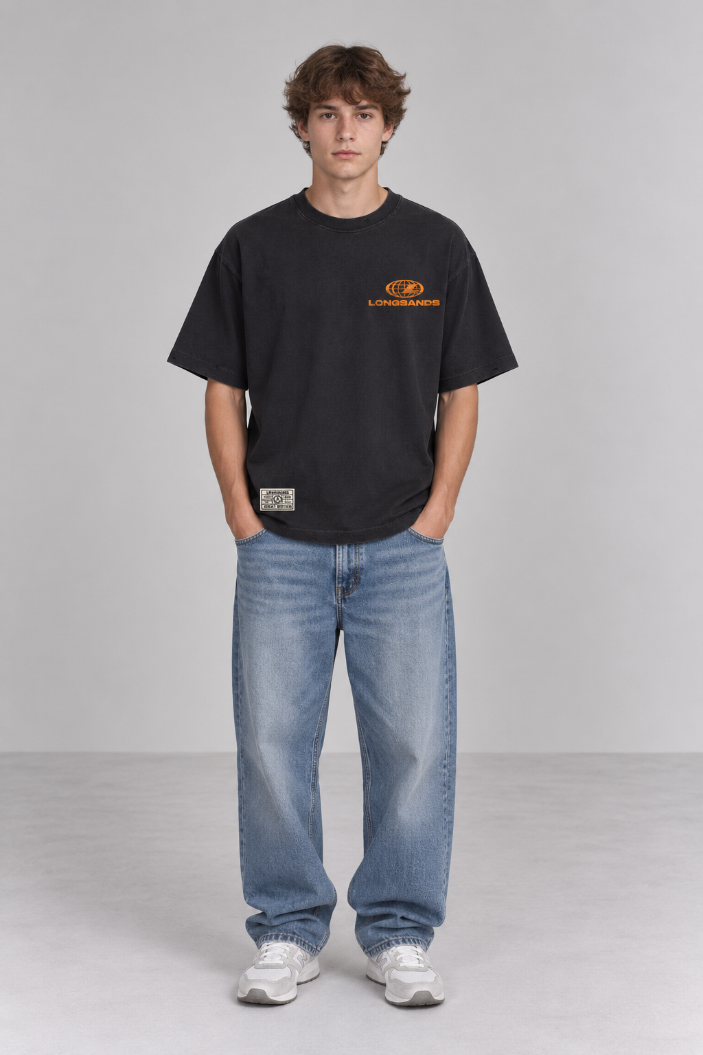 Sharky Vintage Tee - Black
