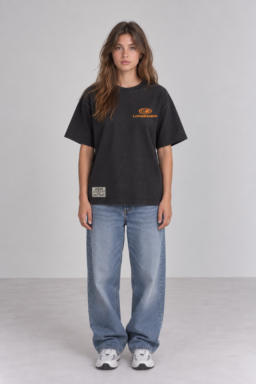 Sharky Vintage Tee - Black