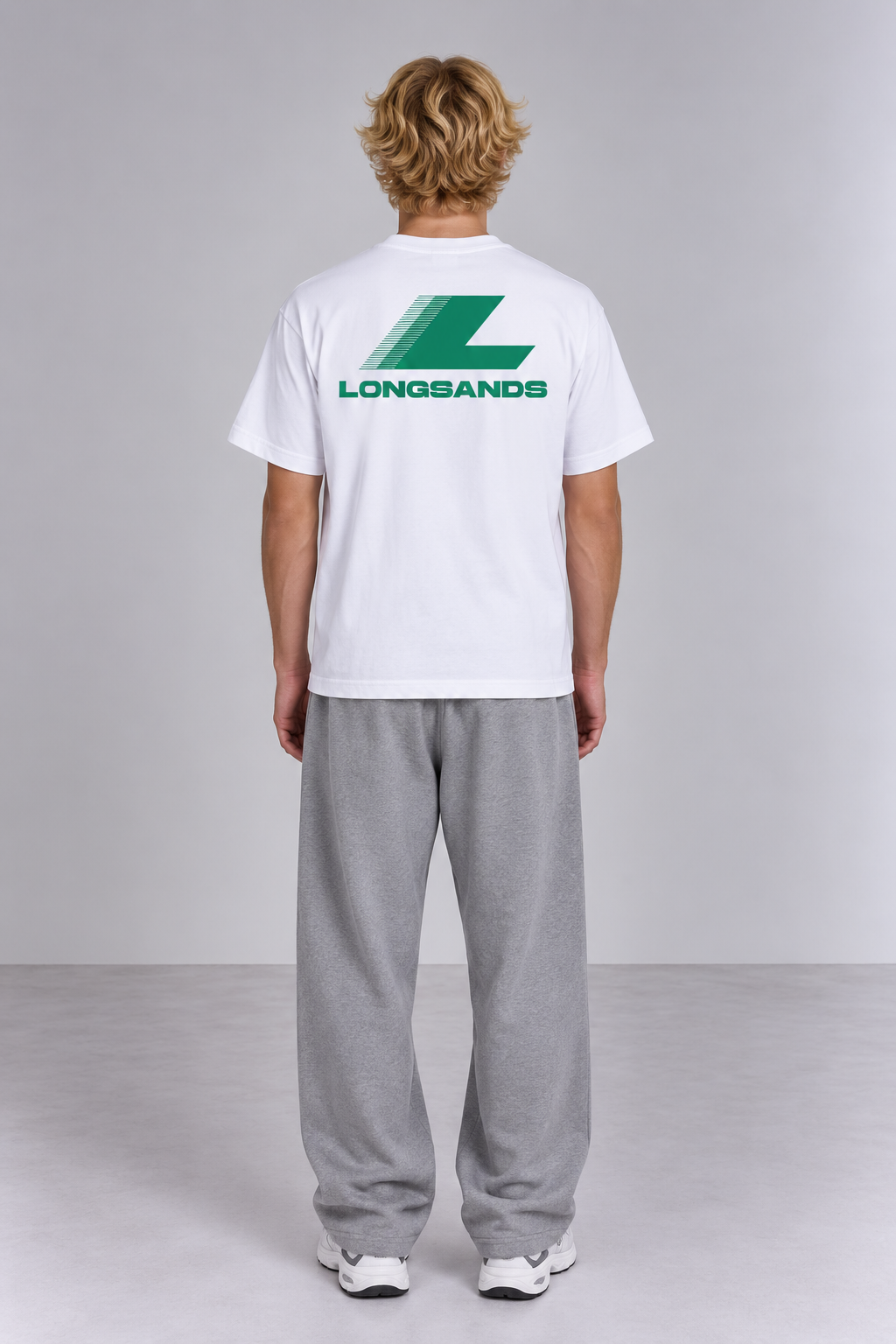 Sporty Alt Tee - White